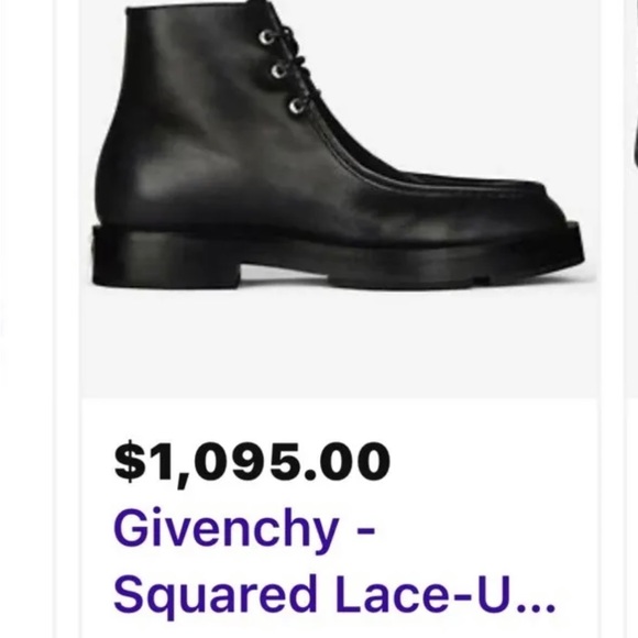 Givenchy Lace-Up Boots - Picture 11 of 11
